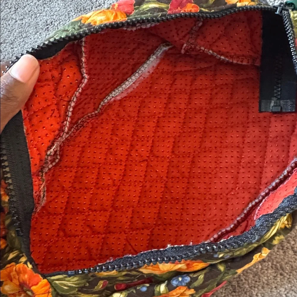 Hand Made By Janet Floral Large Tote & Mini Quilted Bag Set